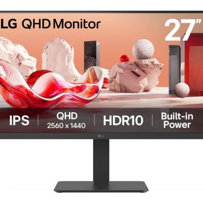 LG 27BA54QB-B 27 " IPS QHD 16:9 75 Hz 5 ms 2560 x 1440 pixels 350 cd/m² HDMI ports quantity 2
