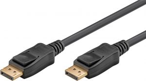 Goobay DisplayPort Cable 2.0/2.1, 40 Gbit/s 2 m