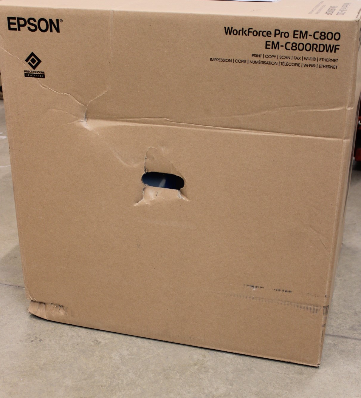 SALE OUT. Epson WorkForce Pro EM-C800RDWF SALE OUT. Epson WorkForce Pro EM-C800RDWF Inkjet Colour 4-in-1 A4 Wi-Fi DAMAGED PACKAGING - Image 4