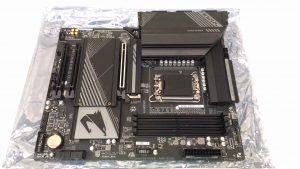 SALE OUT. Gigabyte B760 AORUS ELITE 1.0 M/B Processor family Intel Processor socket LGA1700 DDR5 DIMM Memory slots 4 Supported hard disk drive interfaces SATA, M.2 Number of SATA connectors 4 Chipset Intel B760 Express ATX USED, REFURBISHED, WITHOUT ACCESSORIES, ONLY BACKPLATE INCLUDED