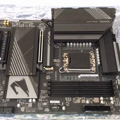 SALE OUT. Gigabyte B760 AORUS ELITE 1.0 M/B Processor family Intel Processor socket LGA1700 DDR5 DIMM Memory slots 4 Supported hard disk drive interfaces SATA, M.2 Number of SATA connectors 4 Chipset Intel B760 Express ATX USED, REFURBISHED, WITHOUT ACCESSORIES, ONLY BACKPLATE INCLUDED