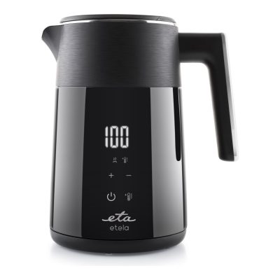Kettle ETA Etela 9596 90000 ETA 2200 W Electric 1.5 L Stainless steel 360° rotational base Black