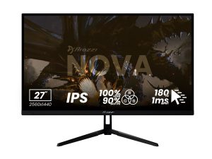 Arozzi Nova 34 " VA QHD 21:9 165 Hz 1 ms 3440 x 1440 pixels 350 cd/m² HDMI ports quantity 2 Black