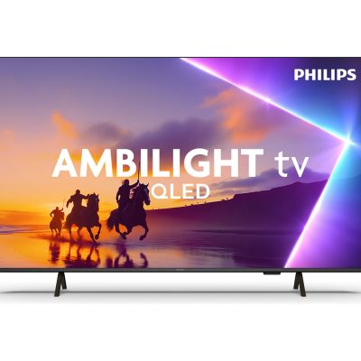 Philips 4K QLED Ambilight TV 43PUS8450/12 43 Smart TV TITAN OS UHD Black