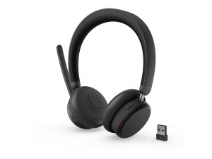 Lenovo Dual-Mode Wireless ANC Headset 6550 (USB-A, Teams) 4XD1S19777 Built-in microphone Bluetooth Black