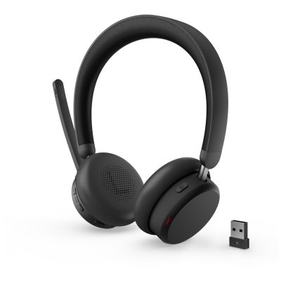 Lenovo Dual-Mode Wireless ANC Headset 6550 (USB-A, Teams) 4XD1S19777 Built-in microphone Bluetooth Black