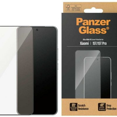 PanzerGlass Screen protector Xiaomi 15T/15T Pro Transparent Ultra-Wide Fit