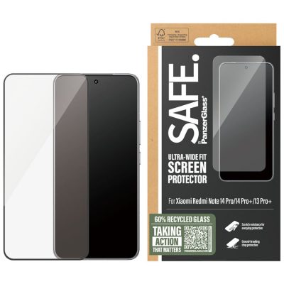 PanzerGlass Screen protector Xiaomi Redmi Note 14 Pro, 14 Pro+, 13 Pro+ Glass Transparent Ultra-Wide Fit