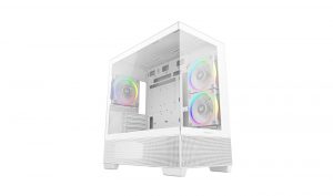 Deepcool Case CG380 3F White Micro ATX