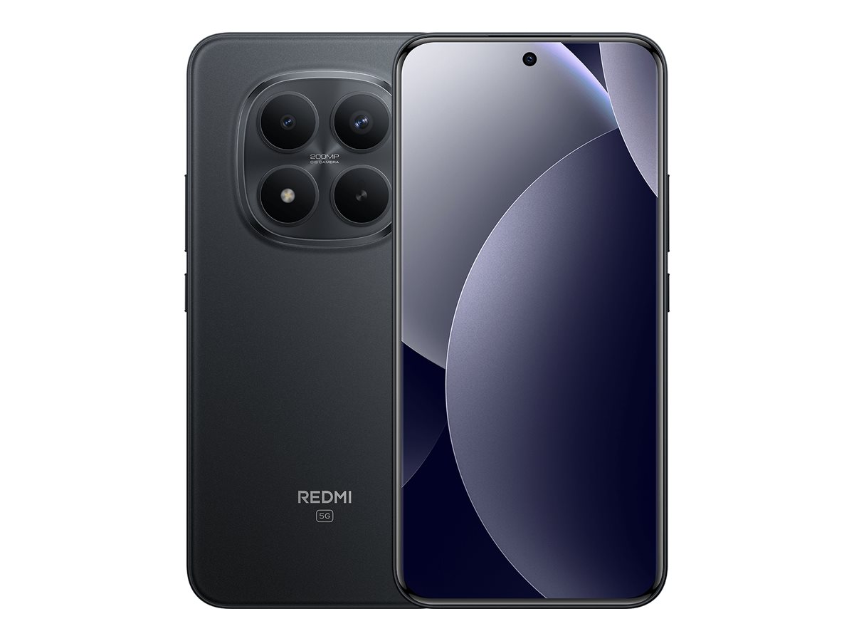 Xiaomi Redmi Note 15 Pro+ Black 6.83 " AMOLED 1220 x 2772 pixels Qualcomm Internal RAM 8 GB 256 GB Dual SIM 4G 5G Main camera resolution 200+8+2 MP Secondary camera resolution 32 MP Android 15
