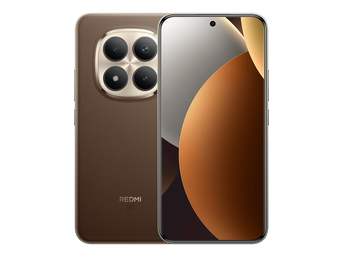 Xiaomi Redmi Note 15 Pro+ Mocha Brown 6.83 " AMOLED 1220 x 2772 pixels Qualcomm Internal RAM 8 GB 256 GB Dual SIM 4G 5G Main camera resolution 200+8+2 MP Secondary camera resolution 32 MP Android 15