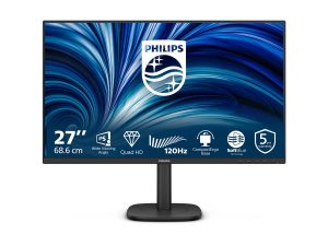 Philips 27B2N3500J/00 27 " IPS QHD 16:9 120 Hz 4 ms 2560 x 1440 pixels 350 cd/m² HDMI ports quantity 2 Black