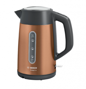 Bosch Kettle TWK4P439 Electric 2400 W 1.7 L Stainless steel 360° rotational base Copper
