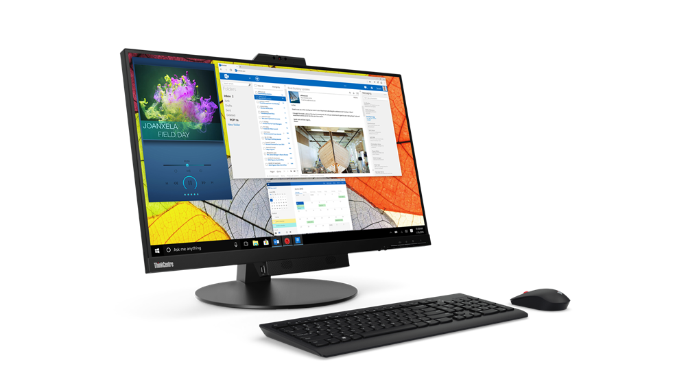 Lenovo Monitor ThinkCentre Tiny In One 27 " IPS QHD 16:9 60 Hz 14 ms 2560 x 1440 350 cd/m² HDMI ports quantity 1 Black Warranty 36 month(s) - Image 2