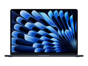 Apple MacBook Air Midnight 15 " 2880 x 1864 pixels Apple M5 16 GB Solid-state drive capacity 1000 GB Apple M5 chip 10-core CPU/10-core GPU macOS 802.11ax Keyboard language International English Keyboard backlit