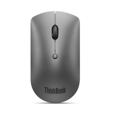 Lenovo ThinkBook Bluetooth Silent Mouse Wireless Bluetooth 5.0 Iron Grey 1 year(s)