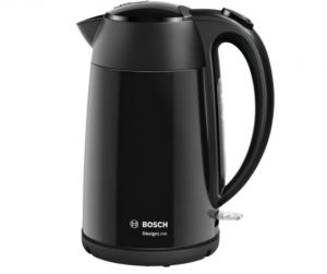Bosch Kettle DesignLine TWK3P423 Electric 2400 W 1.7 L Stainless steel 360° rotational base Black