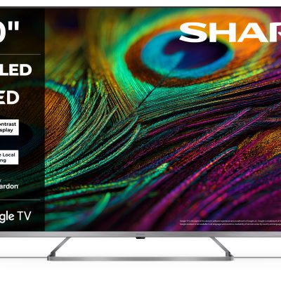 Sharp 4K QLED MiniLED TV 50JP7265E 50 Smart TV Google TV UHD Silver