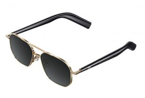 Xiaomi Smart Audio Glasses Mijia Pilot-Style Bluetooth Open-Ear Microphone Gold Noise canceling Wireless