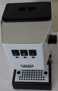 SALE OUT. Gaggia Coffee Maker RI9481/13 Classic Evo Pump pressure 15 bar Built-in milk frother Ground 1300 W White DAMAGED PACKAGING, DENT ON THE TOP, CRACKED PLASTIC