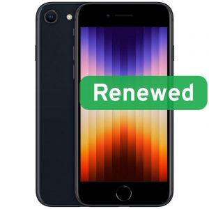 Apple Renewed Grade B Apple iPhone SE (2022) Midnight 4.7 " Retina IPS 64 GB 5G iOS