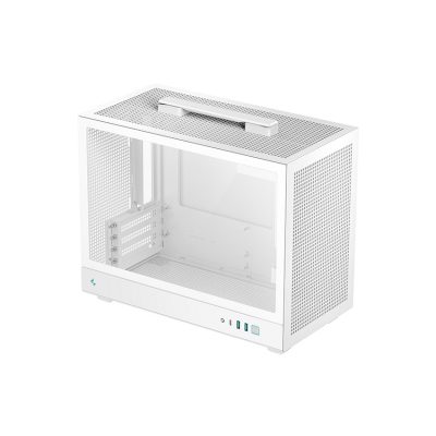 Deepcool Case CH160 PLUS WH White Micro ATX