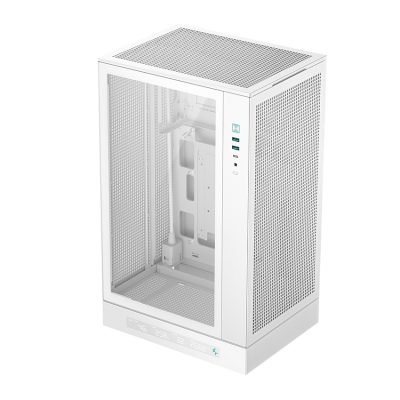 Deepcool Case CH270 DIGITAL WH White Mini Tower