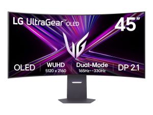 LG 45GX950A-B 45 " OLED 21:9 165 Hz 0.03 ms 5120 x 2160 pixels 275 cd/m² HDMI ports quantity 2 Black