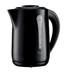 Adler Kettle AD 1244 Electric 1850 W 2.5 L Plastic 360° rotational base Black