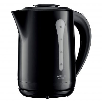 Adler Kettle AD 1244 Electric 1850 W 2.5 L Plastic 360° rotational base Black