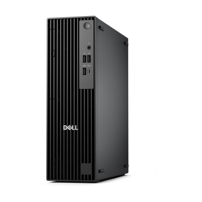 Dell Pro QCS1255 Desktop Slim AMD Ryzen 5 8600G Internal memory 16 GB DDR5 Solid-state drive capacity 512 GB Intel Integrated Graphics Keyboard language No keyboard Windows 11 Pro Warranty 36 month(s)