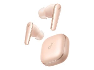 Anker Soundcore Earbuds with Dolby Audio Liberty 5 Bluetooth In-Ear Microphone Pink Noise canceling Wireless