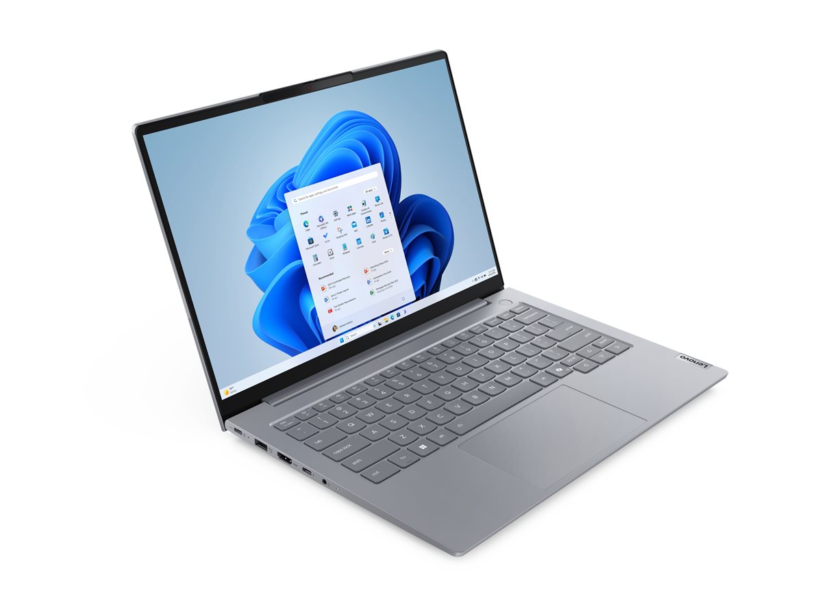 Lenovo 14 G8 IAL Intel ThinkBook Arctic Grey 14 " IPS WUXGA 1920 x 1200 pixels Anti-glare Intel Core Ultra 9 185H 16 GB SODIMM DDR5 Solid-state drive capacity 512 GB Intel Arc Graphics Functions as Intel Graphics Windows 11 Pro 802.11ax Bluetooth version 5.3 Keyboard language Nordic Keyboard backlit Warranty 24 month(s) Battery warranty 12 month(s) - Image 6