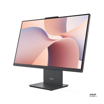 Lenovo IdeaCentre 27AKP10 Desktop AIO 27 " AMD Ryzen 5 220 16 GB SODIMM DDR5 512 GB AMD Radeon 740M Graphics No Optical drive English Windows 11 Home Warranty 24 month(s)