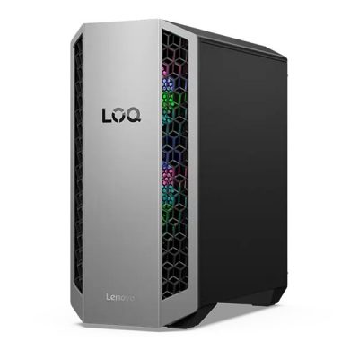 Lenovo LOQ 26ADR10 Desktop Tower AMD Ryzen 7 8745HX 16 (2x8GB) GB SODIMM DDR5 1000 GB NVIDIA GeForce RTX 5060 Ti No Optical drive No keyboard Windows 11 Home Warranty 24 month(s)