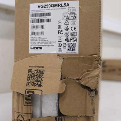 SALE OUT. SALE OUT. Asus TUF Gaming VG259QMRL5A 24.5 " Fast IPS 16:9 310 Hz 1 ms 1920 x 1080 pixels 400 cd/m² HDMI ports quantity 2 DAMAGED PACKAGING