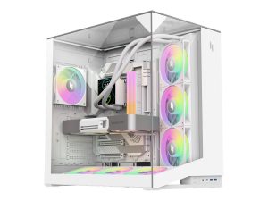 Gamemax Case NEX C56 VC WH ATX