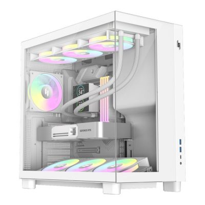 Gamemax Case NEX C53 WH ATX/BTF