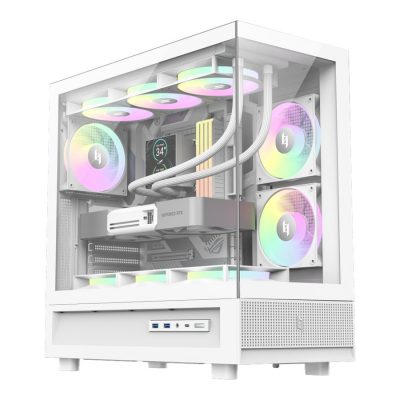 Gamemax Case NEX C51 WH ATX/BTF