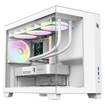 Gamemax Case NEX C33 WH MATX/BTF
