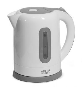 Adler Kettle AD 1234 Standard 2200 W 1.7 L Plastic 360° rotational base White