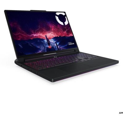 Lenovo Legion Pro 7 16AFR10H AMD Eclipse Black 16 " OLED WQXGA 2560 x 1600 pixels Glossy AMD Ryzen 9 9955HX3D 32 (2x16GB) GB SODIMM DDR5 Solid-state drive capacity 1000 GB NVIDIA GeForce RTX 5080 GDDR7 16 GB Windows 11 Home 802.11be Bluetooth version 5.4 Keyboard language English Keyboard backlit Warranty 24 month(s) Battery warranty 12 month(s)