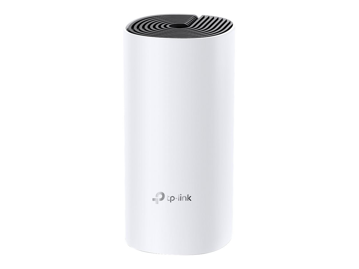 TP-LINK AC1200 Whole Home Mesh WiFi System Deco M4 (1-pack) 802.11ac 867+300 Mbit/s 10/100/1000 Mbit/s Ethernet LAN (RJ-45) ports 2 Mesh Support Yes MU-MiMO Yes No mobile broadband Antenna type 2xInternal - Pilt 2