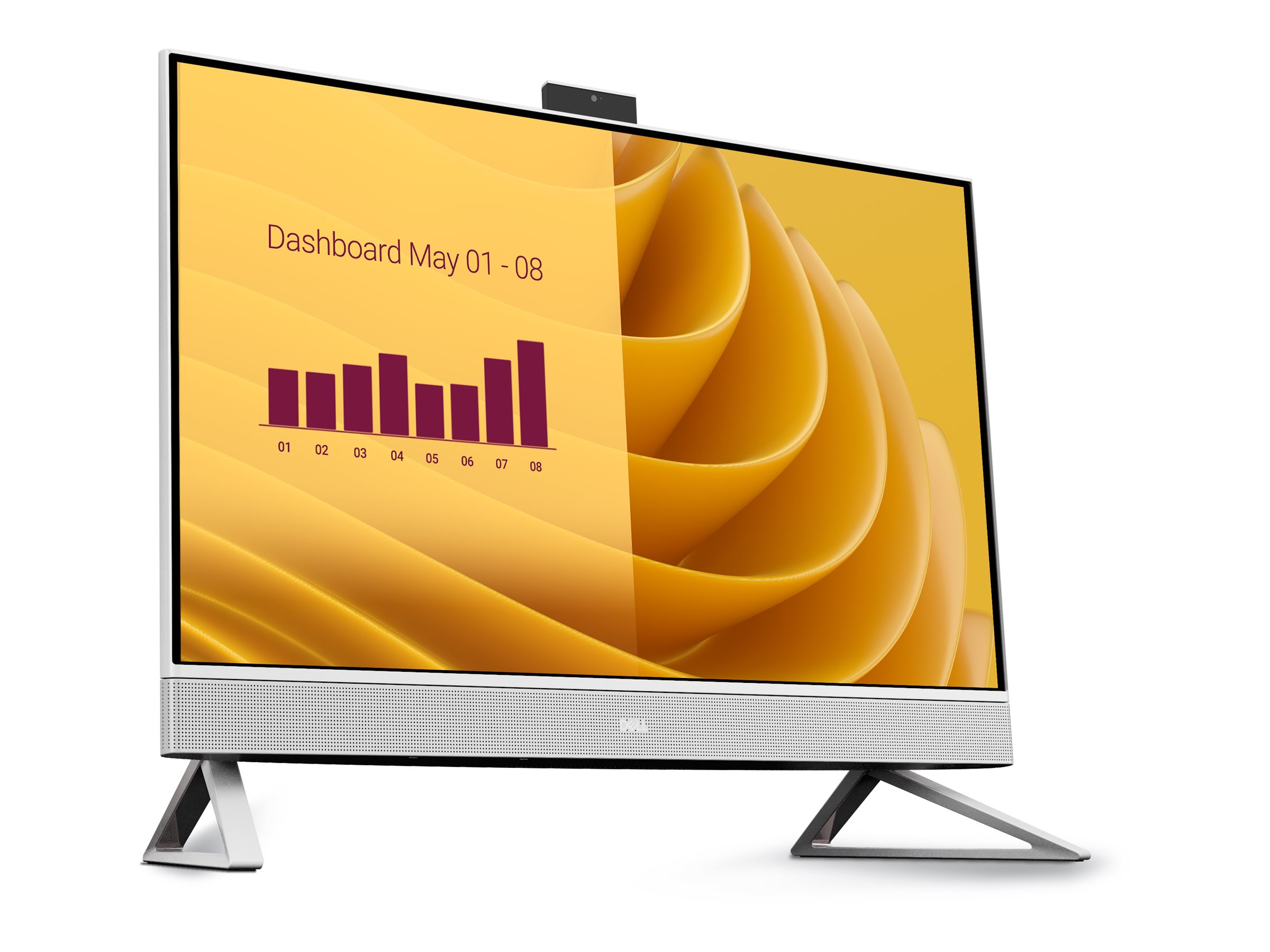 Dell EC27250 Touchscreen Desktop AIO Intel Core 7 27 " 32 GB 150U DDR5 1000 GB Intel Graphics US International Windows 11 Pro Warranty 36 month(s) - Image 4