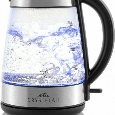 ETA Kettle Crystela II 1154 90000 2200 W Electric 1.7 L Glass 360° rotational base