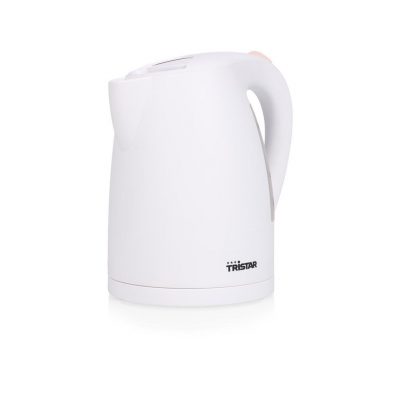 Tristar Kettle WK-1345 Electric 2200 W 1.7 L Plastic 360° rotational base White