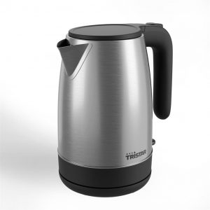 Tristar Kettle WK-1348 Electric 2200 W 1.7 L Stainless steel 360° rotational base Black/Stainless Steel