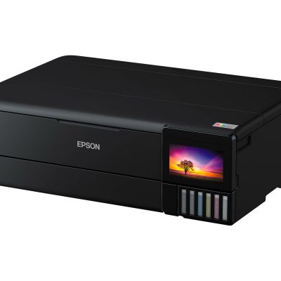 Epson Multifunctional Printer EcoTank L8180 Inkjet Colour Inkjet Multifunctional Printer A3+ Wi-Fi Black