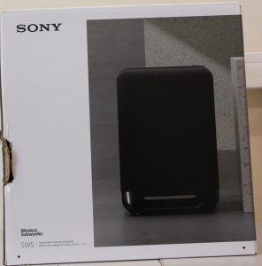 SALE OUT. Sony SA-SW5 Wireless 300W Subwoofer for HT-A9/A7000 Sony Speaker Subwoofer for HT-A9/A7000 300 W 2 Ω Wireless connection Portable Black DAMAGED PACKAGING