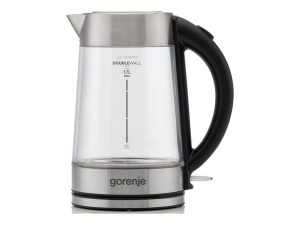Gorenje Kettle K17GDWII 2200 W Electric 1.7 L 360° rotational base Stainless steel/Glass Stainless steel/Transparent